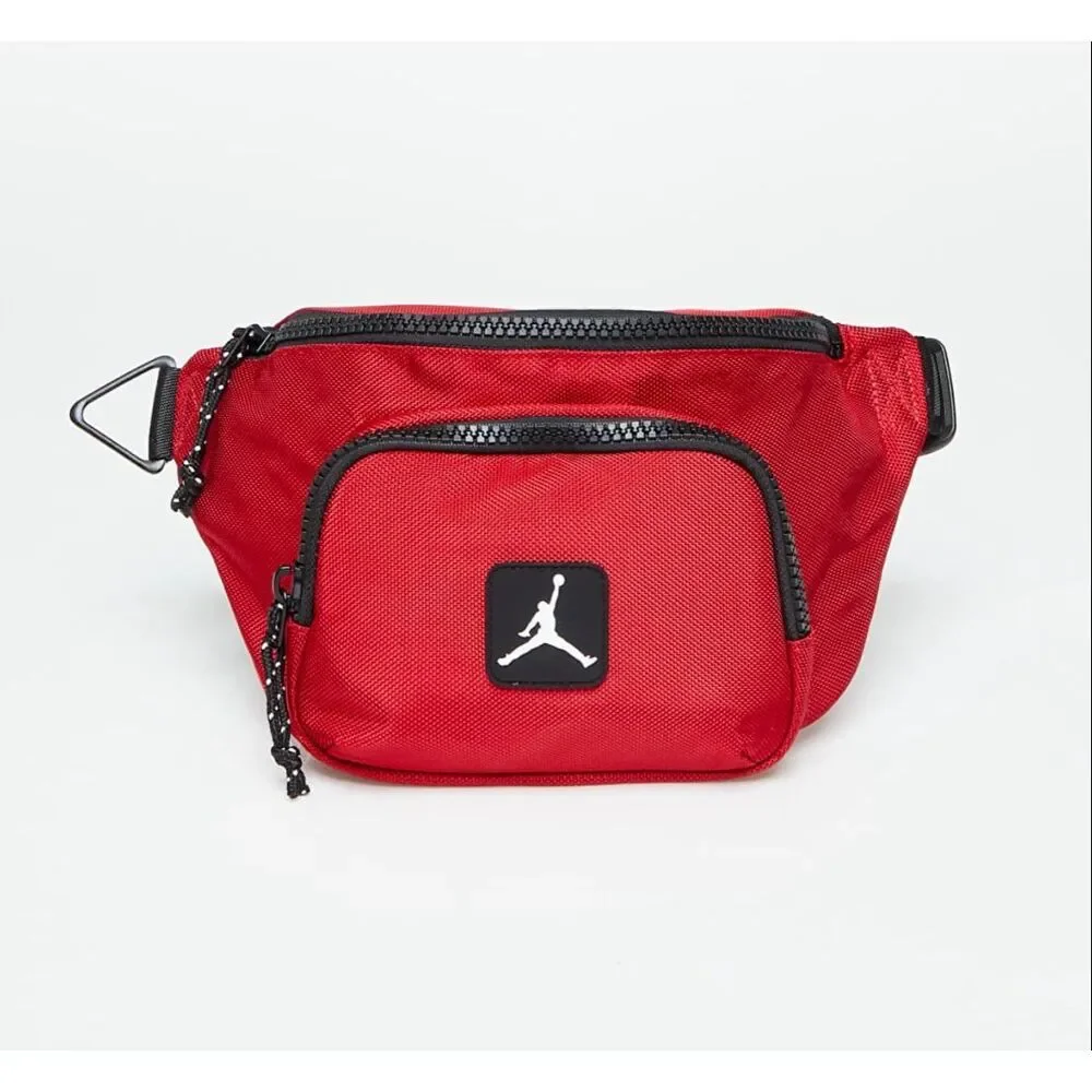 #570. Jordan Gym Red Jumpman Rise Logo Crossbody Sling Bag NWT